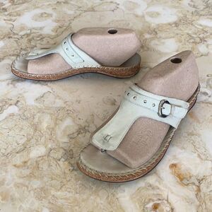 Free Walk Leather / Cork Thong Sandals